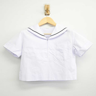 【中古】大阪府 山本高等学校 女子制服 2点 (セーラー服・スカート) sf056222