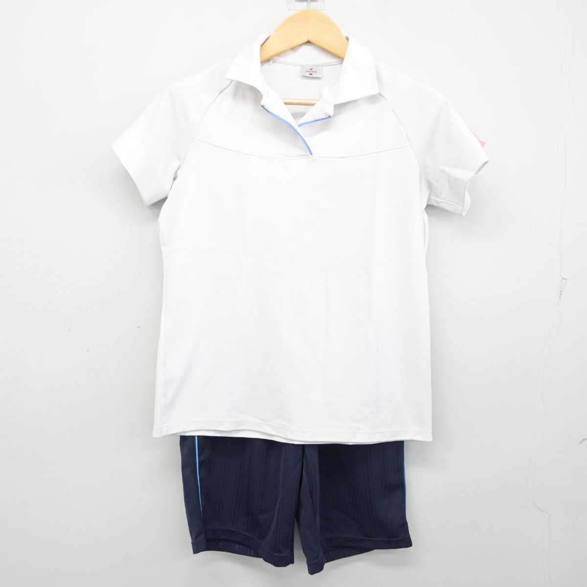 【中古】東京都 田園調布学園中学校 女子制服 2点 (体操服 上・体操服 下) sf056225