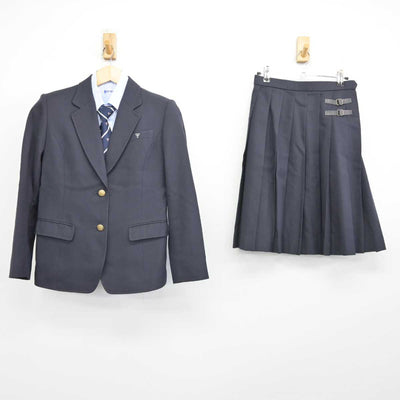 【中古】東京都 日本大学鶴ヶ丘高等学校 女子制服 4点 (ブレザー・シャツ・スカート) sf056244