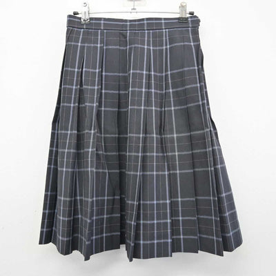 【中古】東京都 日本大学鶴ヶ丘高等学校 女子制服 3点 (ニットベスト・シャツ・スカート) sf056246