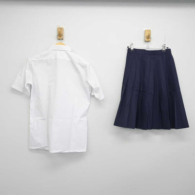 【中古】千葉県 柏中央高等学校 女子制服 2点 (シャツ・スカート) sf056263