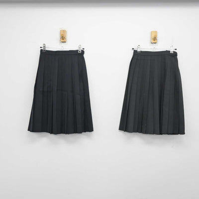 【中古】三重県 松阪高等学校 女子制服 2点 (スカート) sf056283