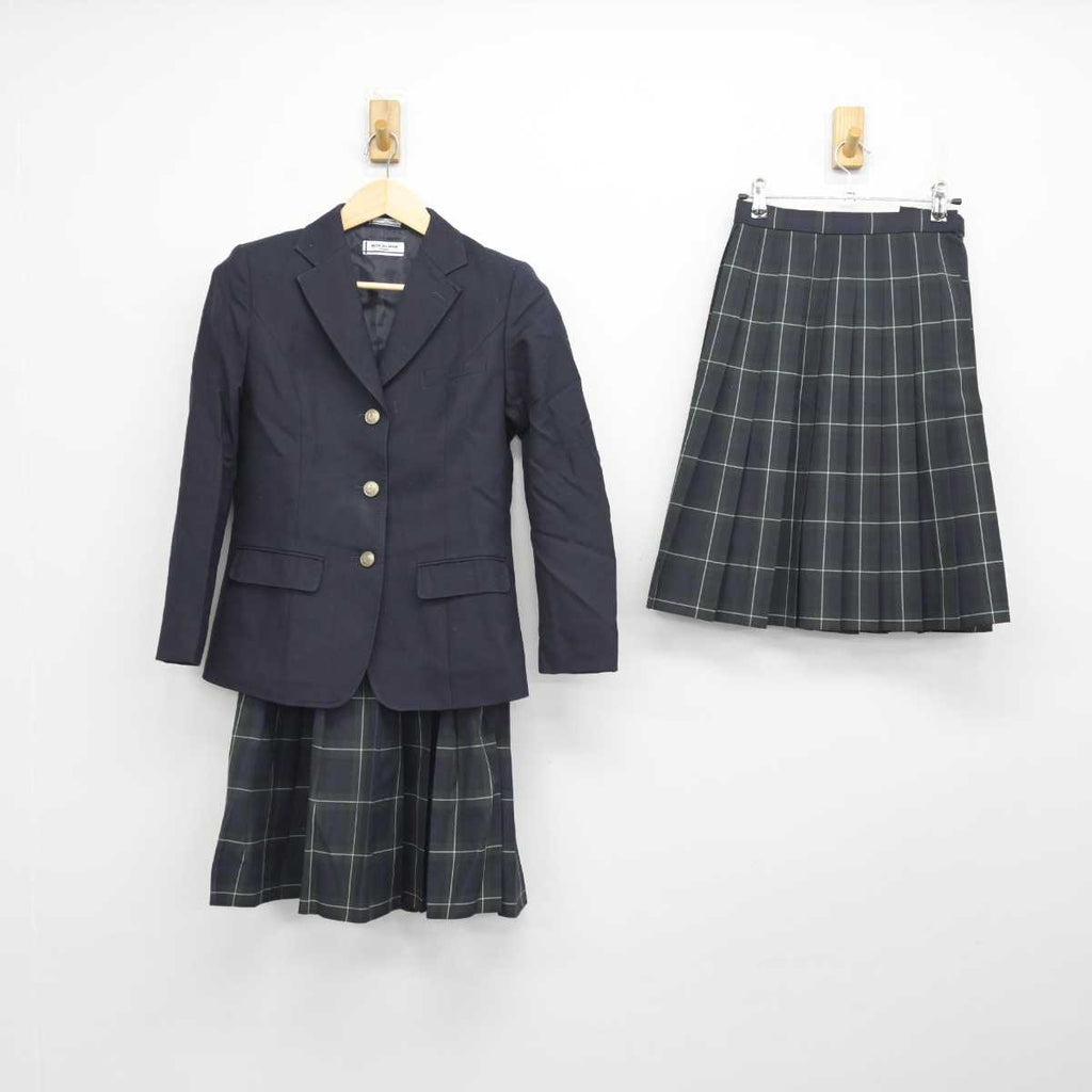 【中古】大阪府 清明学院高等学校 女子制服 3点 (ブレザー・スカート) sf056284