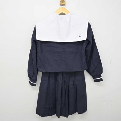 【中古】静岡県 静岡市立高等学校 女子制服 4点 (セーラー服・スカート) sf056302