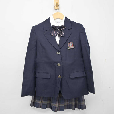 【中古】北海道 札幌北斗高等学校 女子制服 5点 (ブレザー・シャツ・スカート) sf056308