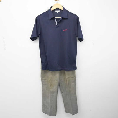 【中古】兵庫県 宝塚高等学校 男子制服 3点 (シャツ・ズボン) sf056322