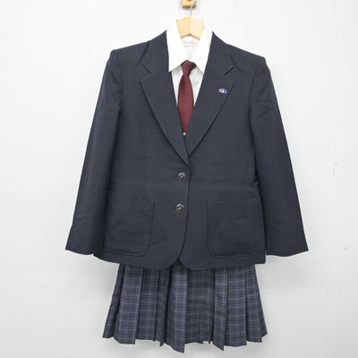 【中古】兵庫県 宝塚高等学校 女子制服 5点 (ブレザー・シャツ・スカート) sf056323