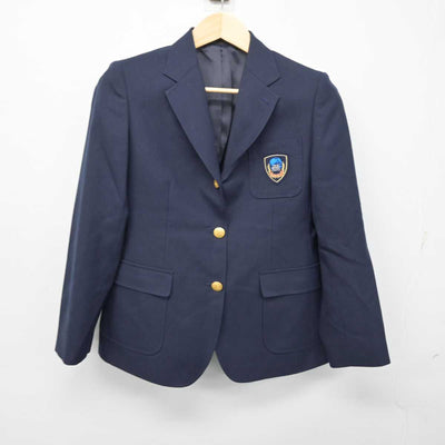 【中古】千葉県 松戸国際高等学校 女子制服 4点 (ブレザー・シャツ・スカート) sf056326