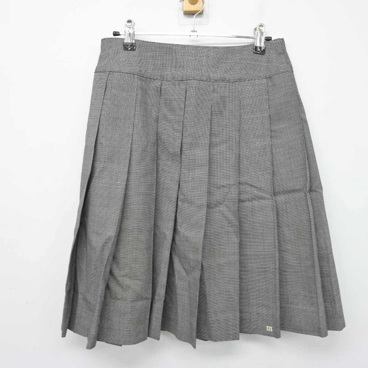 【中古】茨城県 水戸農業高等学校 女子制服 3点 (シャツ・スカート) sf056332