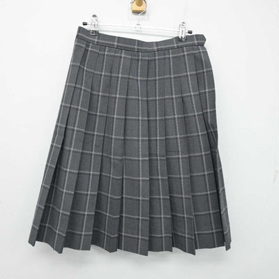 【中古】福岡県 明光学園中学校・高等学校 女子制服 4点 (シャツ・スカート) sf056347