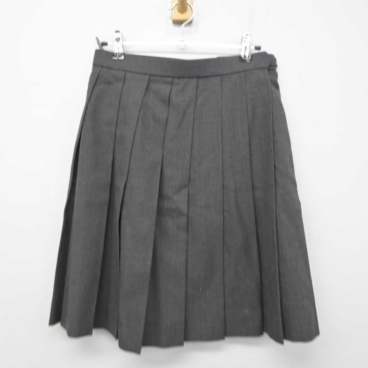 【中古】東京都 専修大学附属高等学校 女子制服 4点 (ブレザー・スカート) sf056349