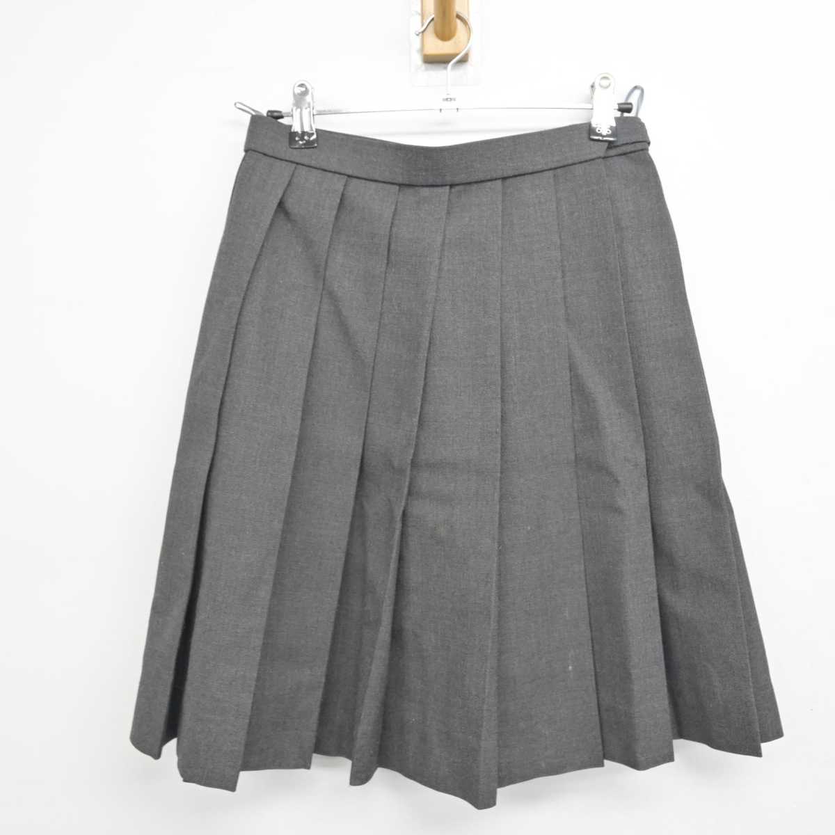 【中古】東京都 専修大学附属高等学校 女子制服 2点 (スカート) sf056351