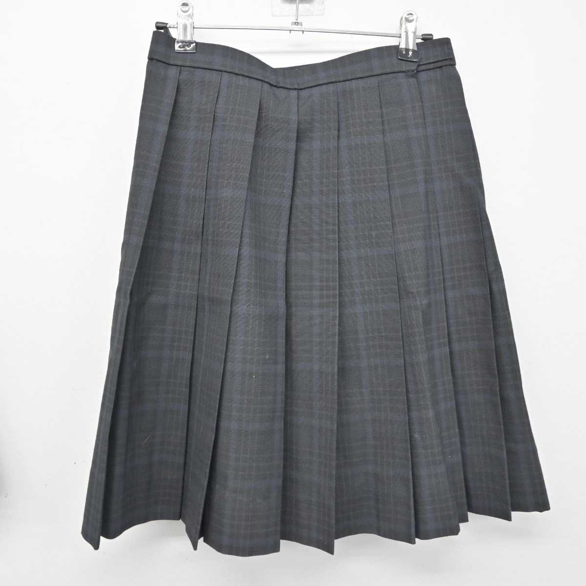 【中古】東京都 専修大学附属高等学校 女子制服 2点 (スカート) sf056351