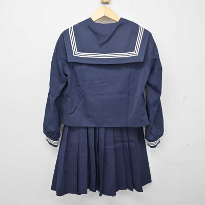 【中古】宮崎県 木花中学校 女子制服 3点 (セーラー服・スカート) sf056353