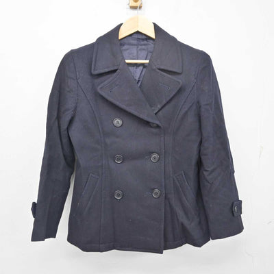 【中古】埼玉県 大宮開成中学・高等学校 中高一貫部 女子制服 1点 (コート) sf056360