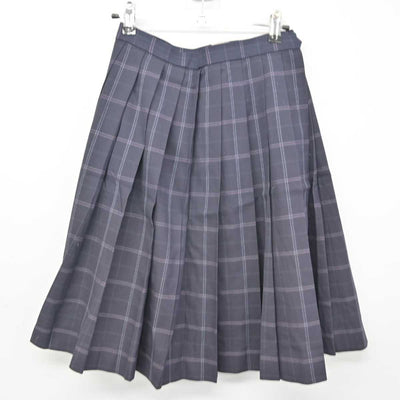 【中古】千葉県 秀明八千代中学・高等学校 女子制服 4点 (ブレザー・ニット・シャツ・スカート) sf056386