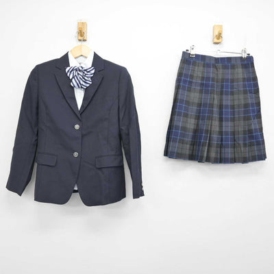 【中古】東京都 東洋大附属京北高等学校 女子制服 4点 (ブレザー・シャツ・スカート) sf056397