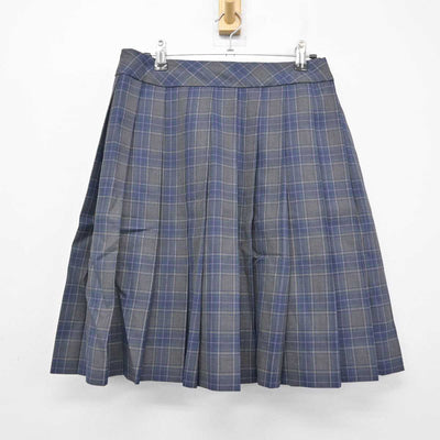 【中古】山形県 上山明新館高等学校 女子制服 4点 (ブレザー・シャツ・スカート) sf056399