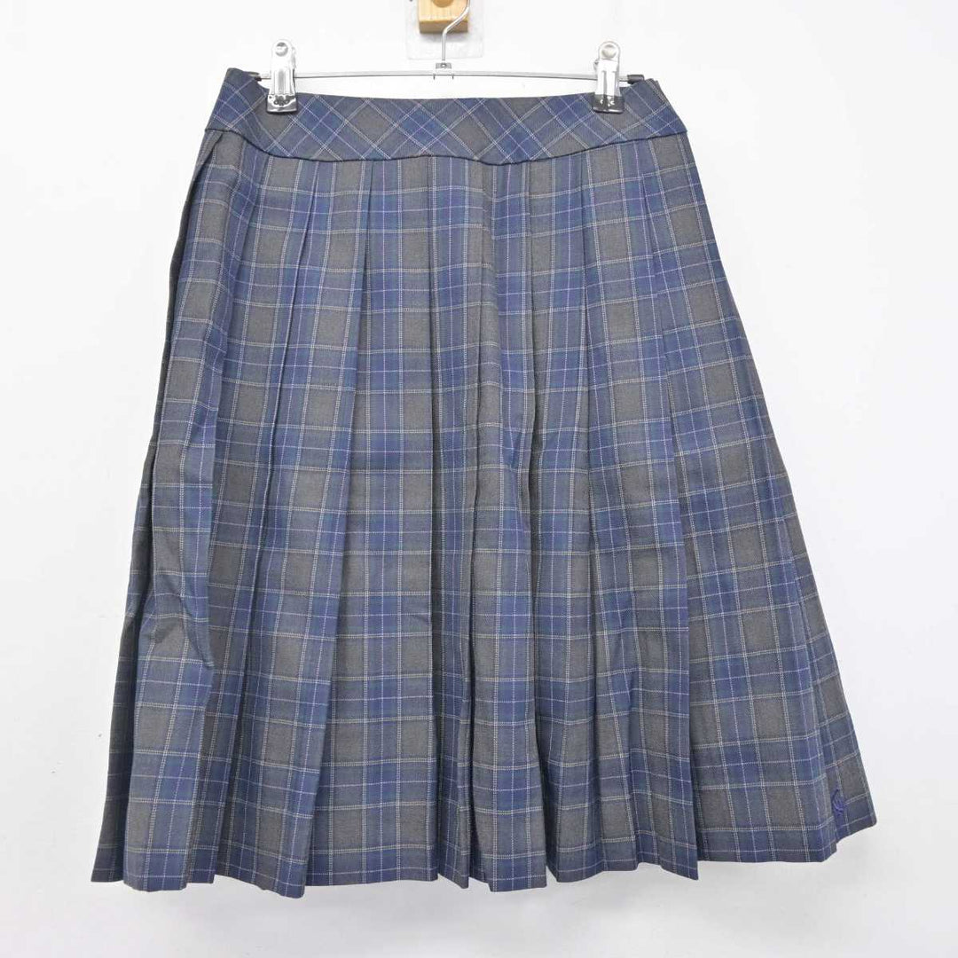 【中古】山形県 上山明新館高等学校 女子制服 3点 (ブレザー・シャツ・スカート) sf056400 | 中古制服通販パレイド