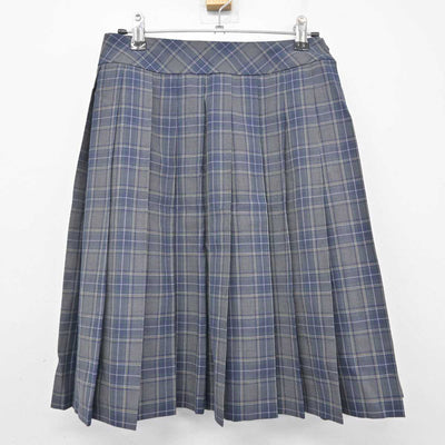 【中古】山形県 上山明新館高等学校 女子制服 2点 (シャツ・スカート) sf056403