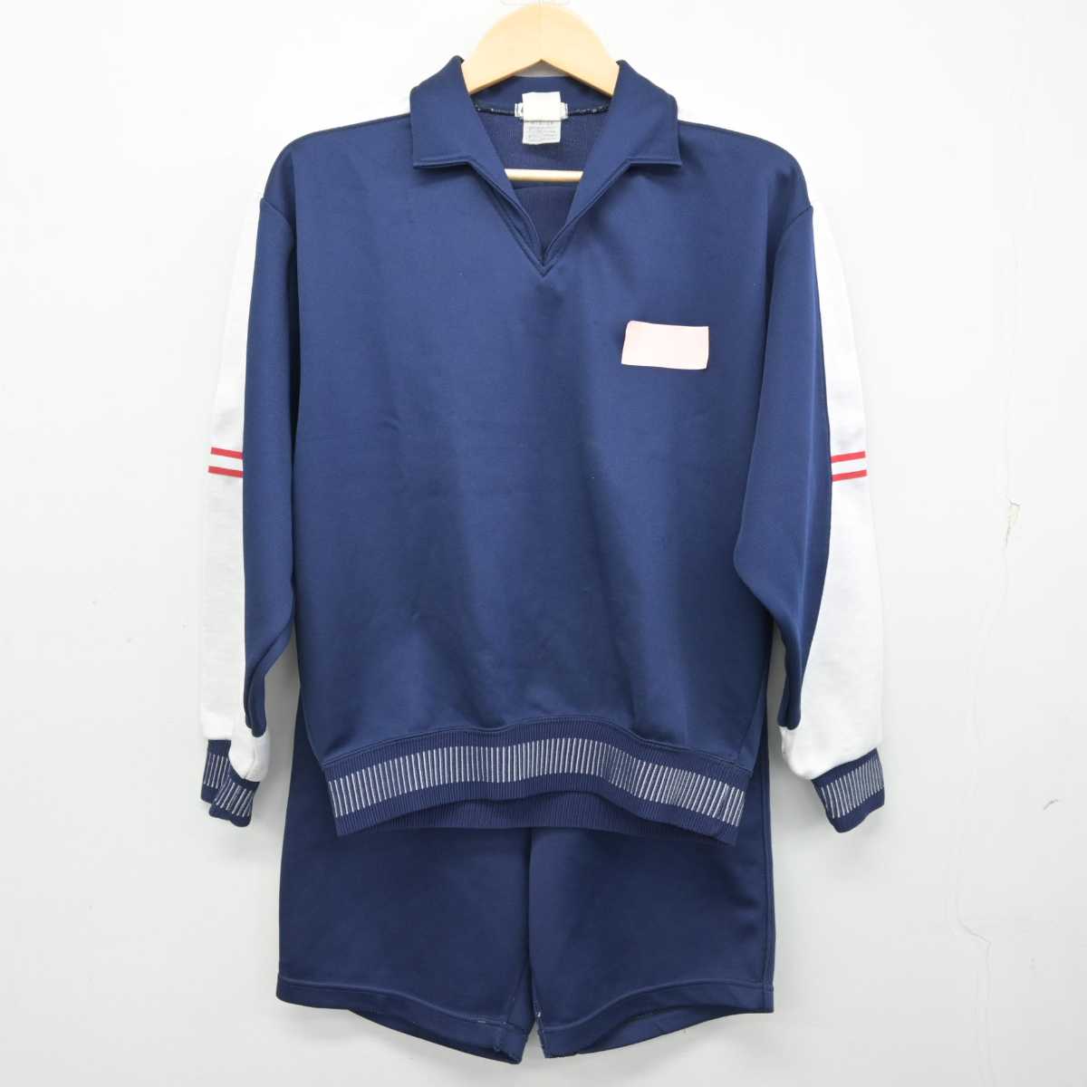 【中古】東京都 中台中学校 女子制服 2点 (ジャージ 上・体操服 下) sf056414