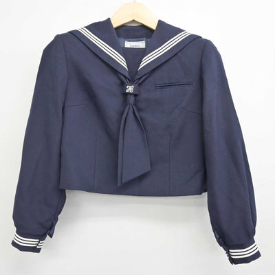 【中古】千葉県 柏市立光ヶ丘中学校 女子制服 3点 (セーラー服・ジャンパースカート・スカート) sf056415