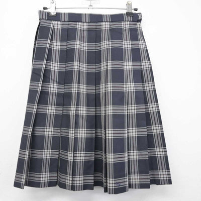 【中古】千葉県 中央学院高等学校 女子制服 5点 (ニット・スカート) sf056417