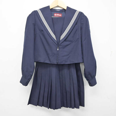 【中古】愛知県 一宮高等学校 女子制服 2点 (セーラー服・スカート) sf056427