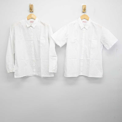 【中古】青森県 百石高等学校 女子制服 2点 (シャツ) sf056432