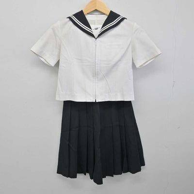 【中古】埼玉県 星野中学校 女子制服 4点 (セーラー服・スカート) sf056454