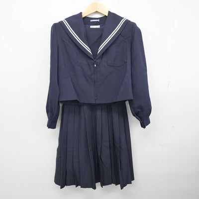 【中古】愛知県 助光中学校 女子制服 3点 (セーラー服・スカート) sf056465