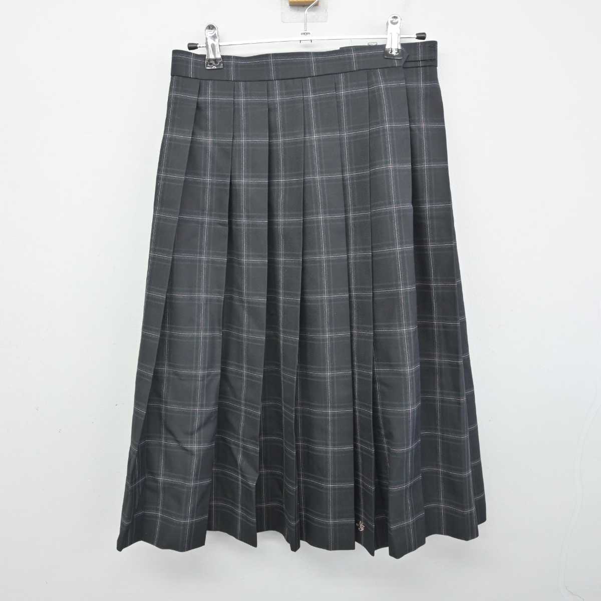 【中古】神奈川県 日本大学藤沢高等学校 女子制服 4点 (ブレザー・シャツ・スカート) sf056467