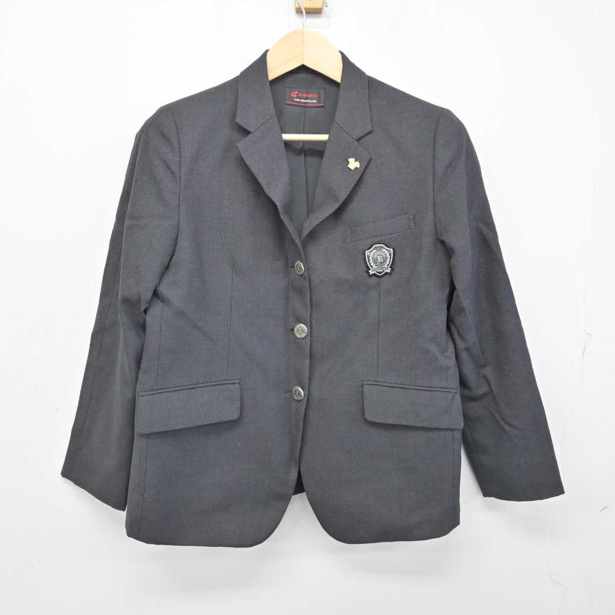 【中古】大阪府 緑風冠高等学校 女子制服 3点 (ブレザー・スカート) sf056485