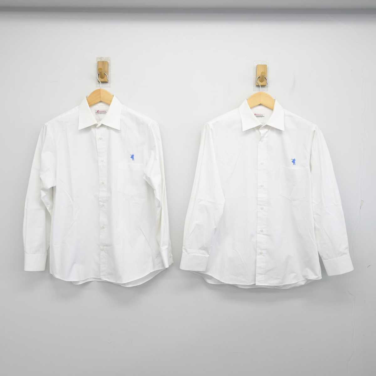 【中古】 クラーク記念国際高等学校 男子制服 2点 (シャツ) sf056491