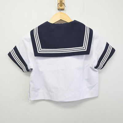 【中古】神奈川県 神奈川学園中学・高等学校 女子制服 2点 (セーラー服・スカート) sf056494