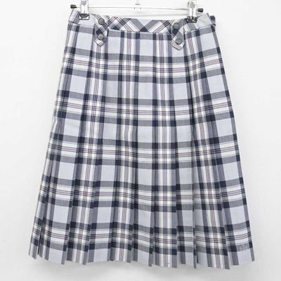 【中古】愛知県 同朋高等学校 女子制服 3点 (ニットベスト・シャツ・スカート) sf056514