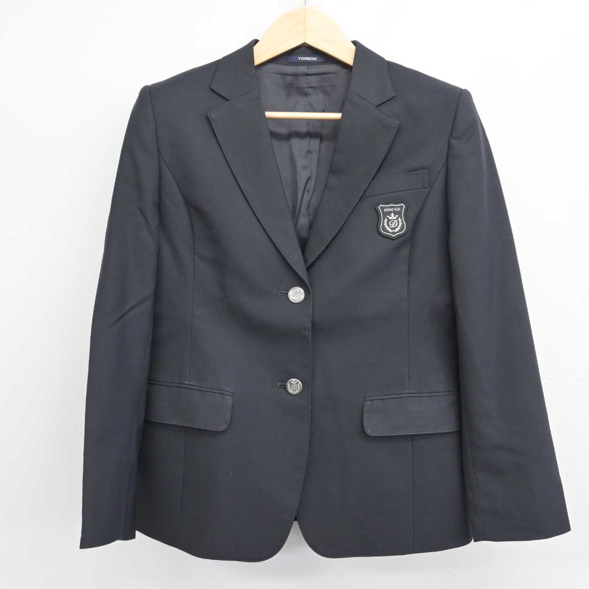 【中古】愛知県 同朋高等学校 女子制服 3点 (ブレザー・スカート) sf056515