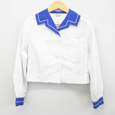 【中古】熊本県 錦ヶ丘中学校 女子制服 2点 (シャツ) sf056524