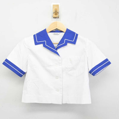 【中古】熊本県 錦ヶ丘中学校 女子制服 2点 (シャツ) sf056524