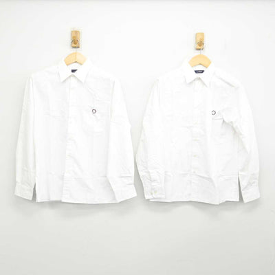 【中古】東京都 桜美林高等学校 男子制服 2点 (シャツ) sf056530