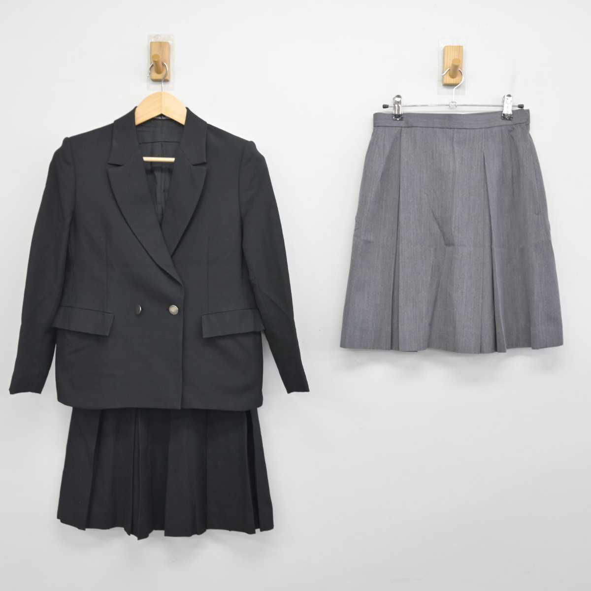 【中古】神奈川県 光陵高等学校 女子制服 3点 (ブレザー・スカート・スカート) sf056533