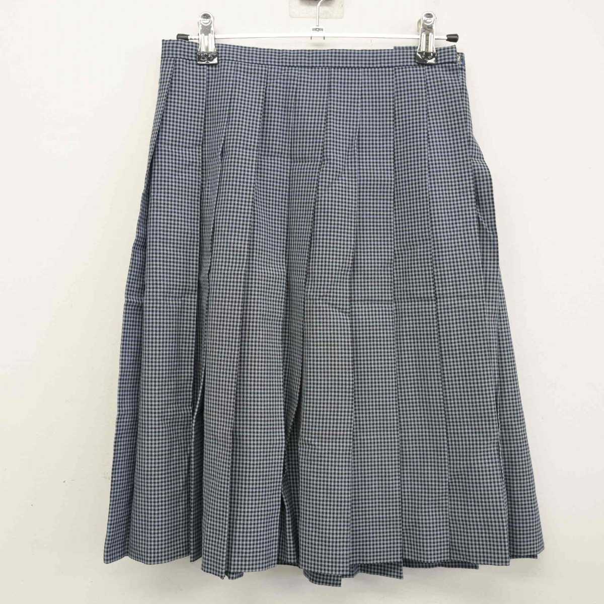 【中古】愛知県 東邦高等学校 女子制服 2点 (シャツ・スカート) sf056536