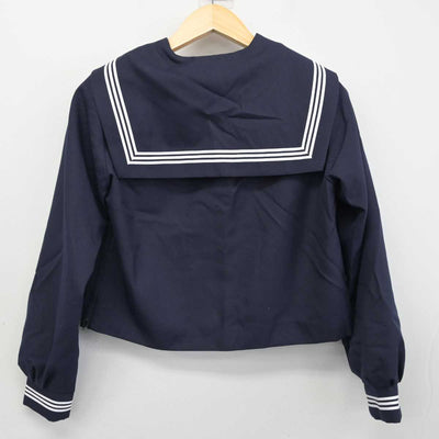 【中古】兵庫県 安室中学校 女子制服 3点 (セーラー服・スカート) sf056546