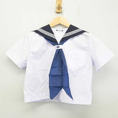 【中古】兵庫県 安室中学校 女子制服 3点 (セーラー服・スカート) sf056547