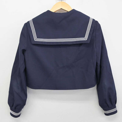 【中古】福岡県 玄洋中学校 女子制服 3点 (セーラー服・ジャンパースカート) sf056555