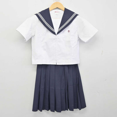 【中古】愛知県 桜台高等学校 女子制服 3点 (セーラー服・スカート) sf056559