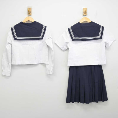 【中古】愛知県 桜台高等学校 女子制服 3点 (セーラー服・スカート) sf056559