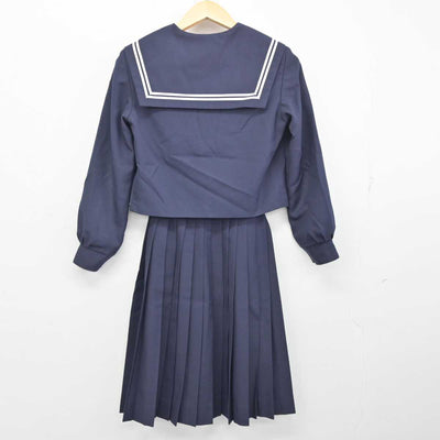 【中古】愛知県 明祥中学校 女子制服 2点 (セーラー服・スカート) sf056562