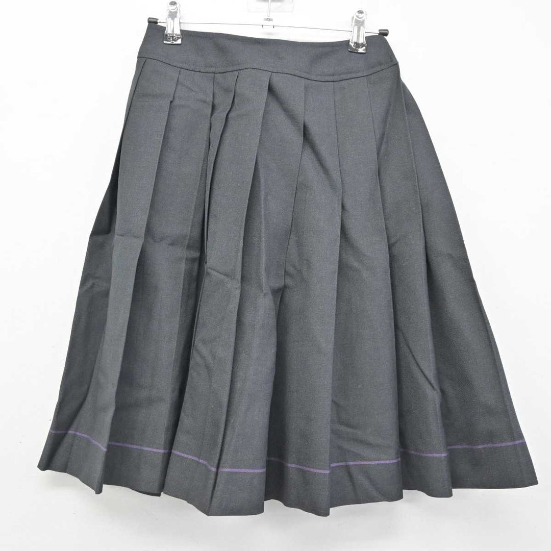 中古】大阪府 宣真高等学校 女子制服 2点 (ブレザー・スカート