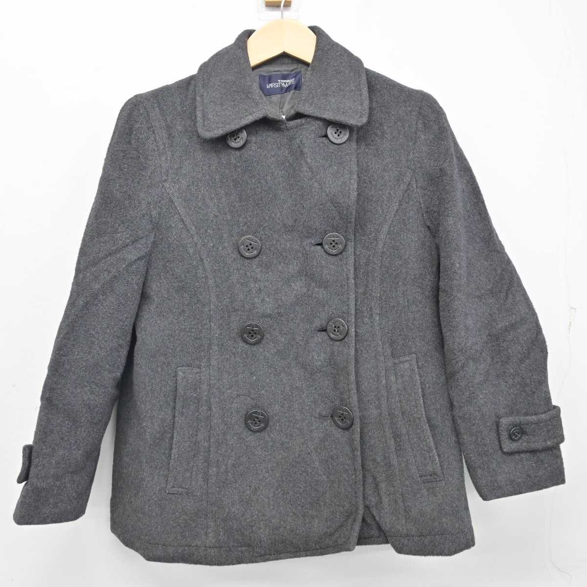 【中古】大阪府 宣真高等学校 女子制服 1点 (コート) sf056568